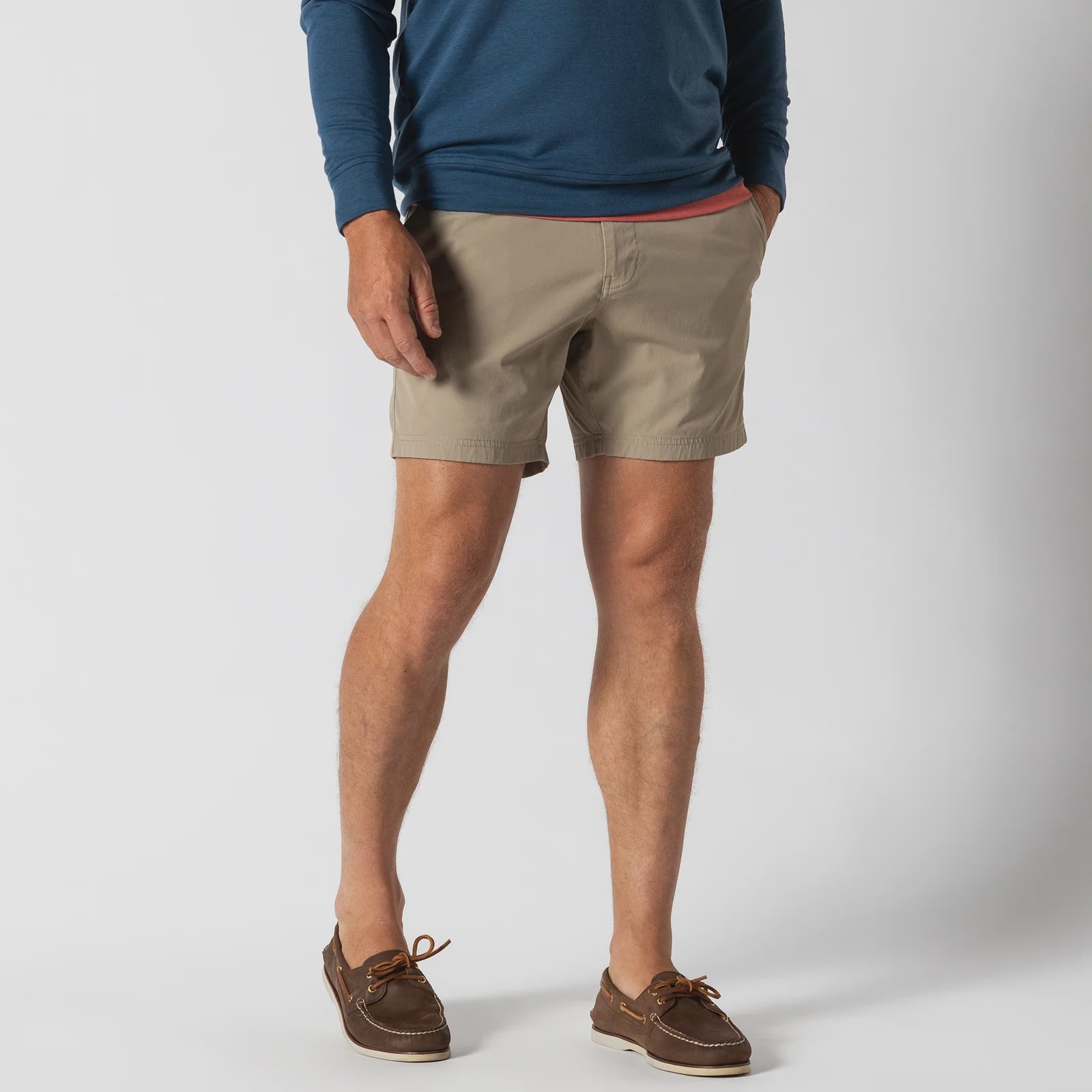 8" Harbor Performance Short Khaki
