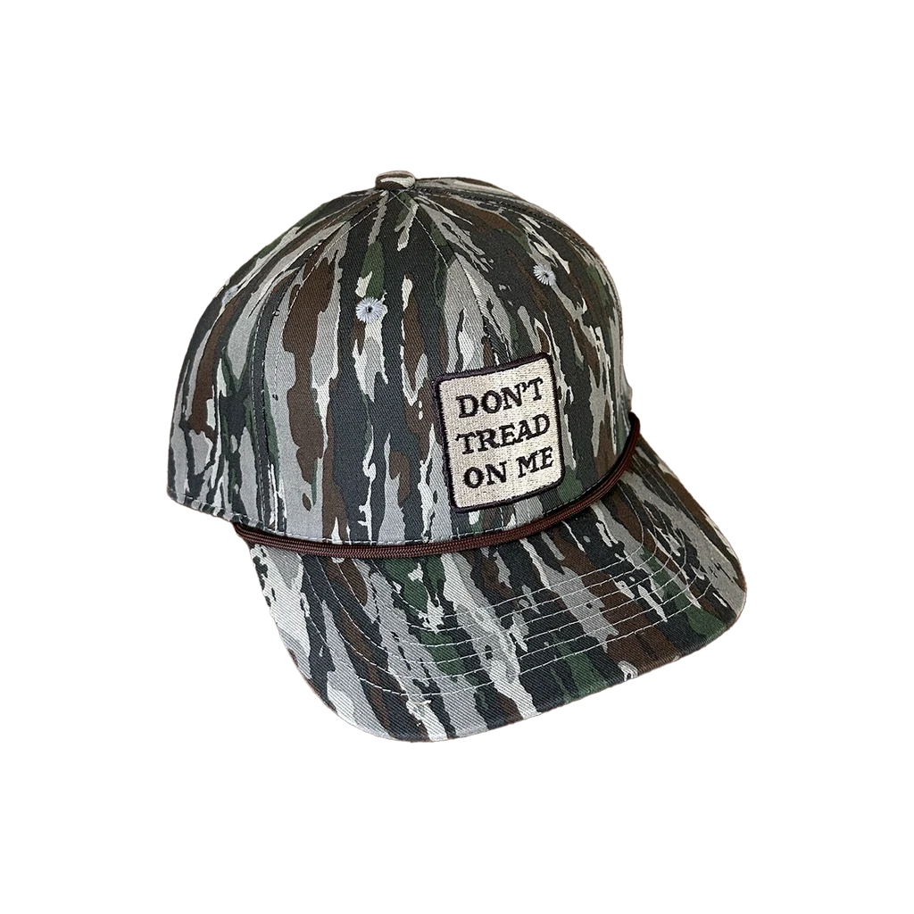 Dont Tread On Me Bottomland Camo Cotton Hat