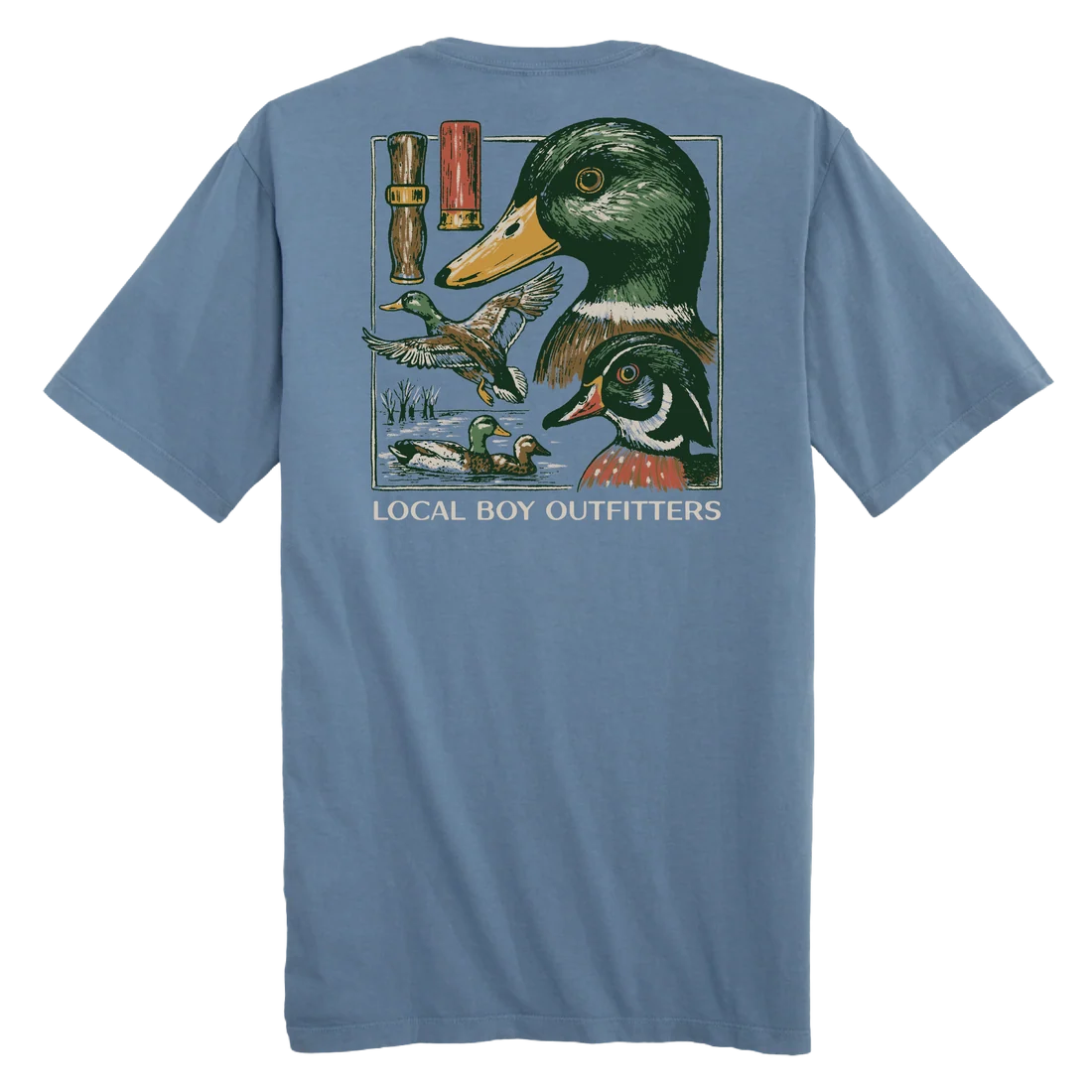 Youth Duck Species SS Tee - Slate