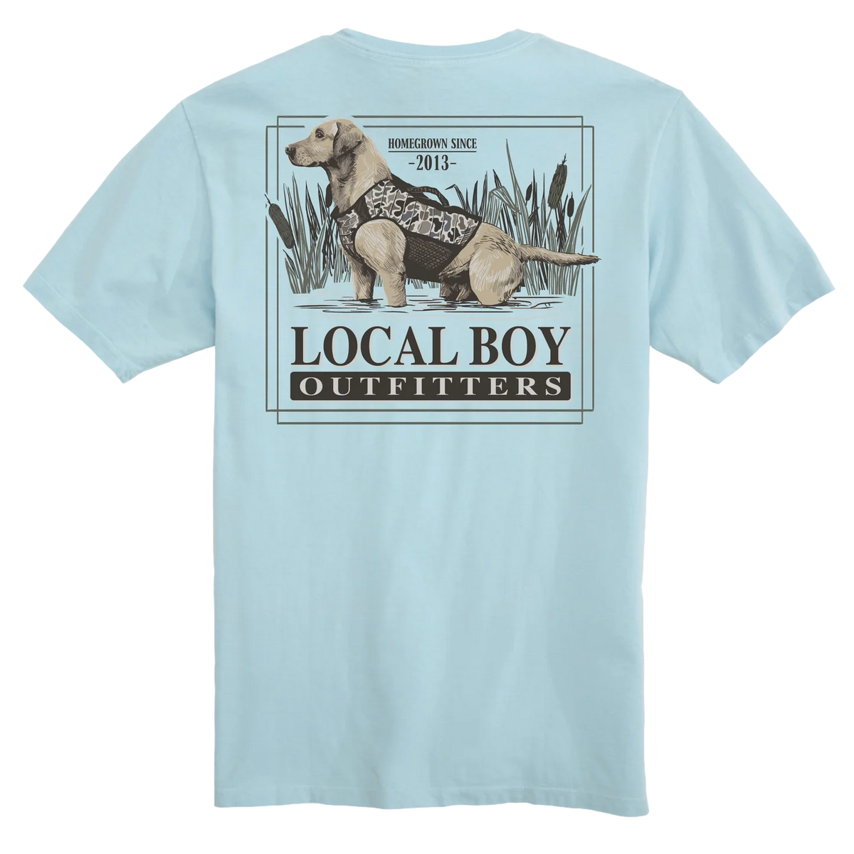 Toddler Marsh Hunt Tee - Chambray