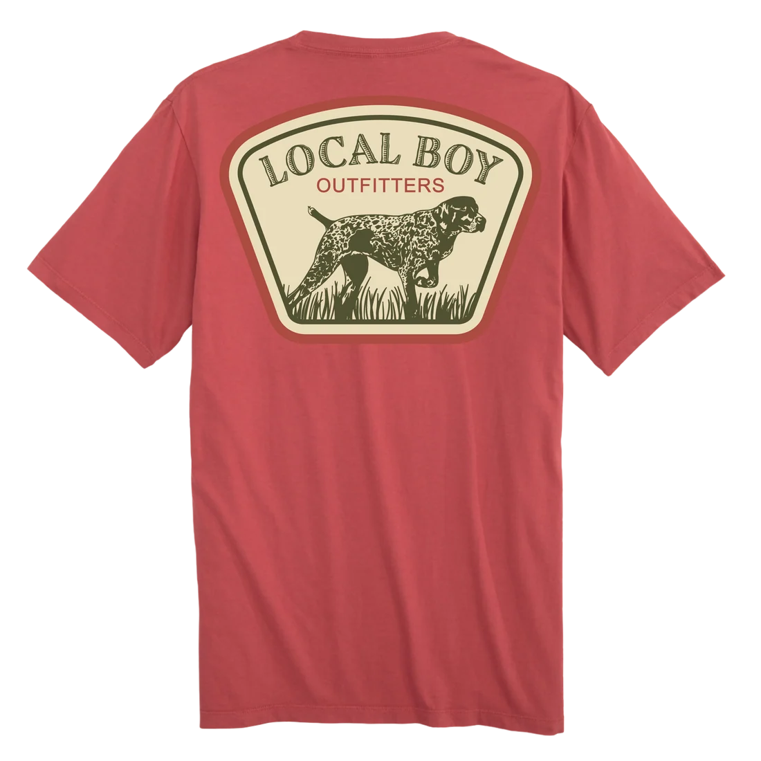 Youth GSP Badge SS Tee - Brick