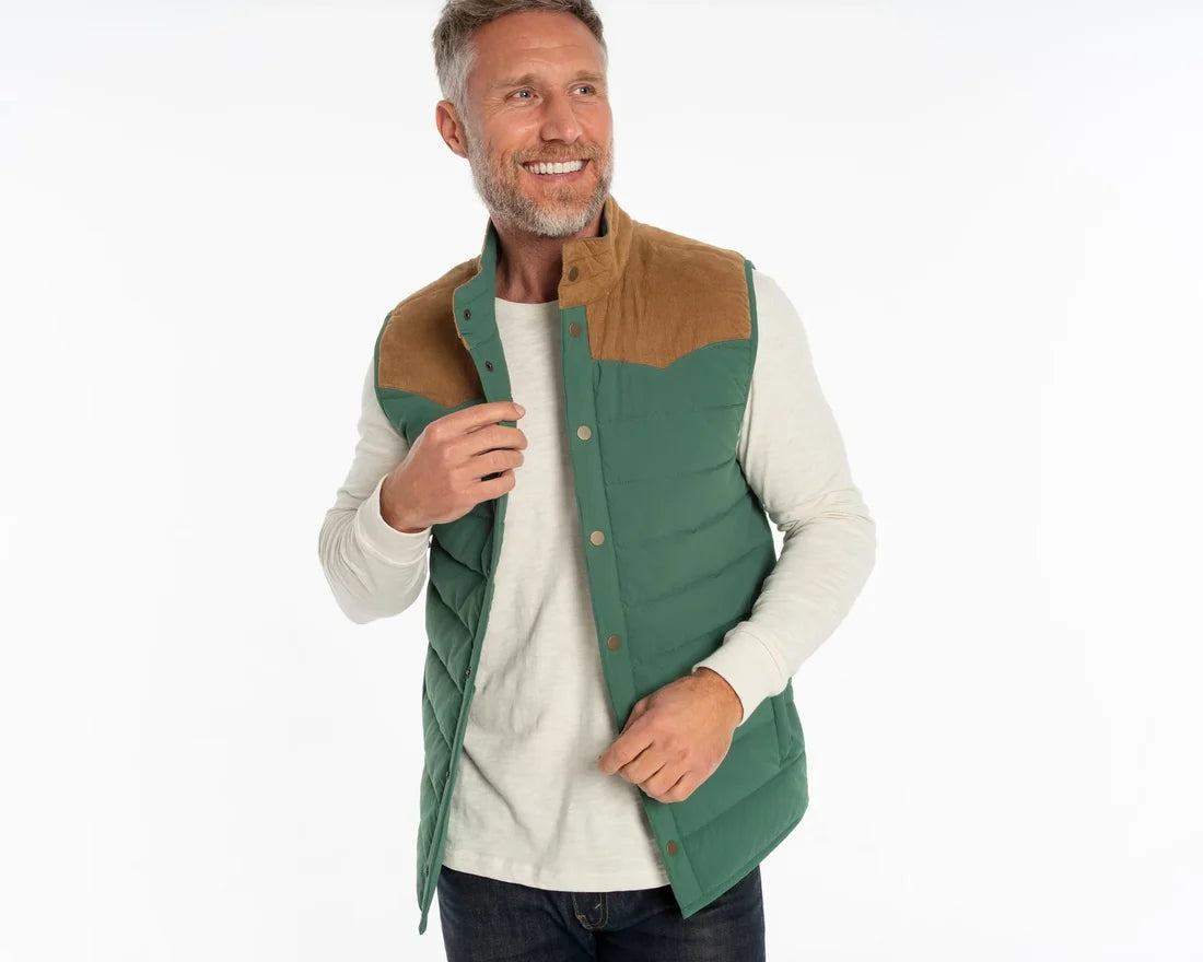 jackson vest hunter green