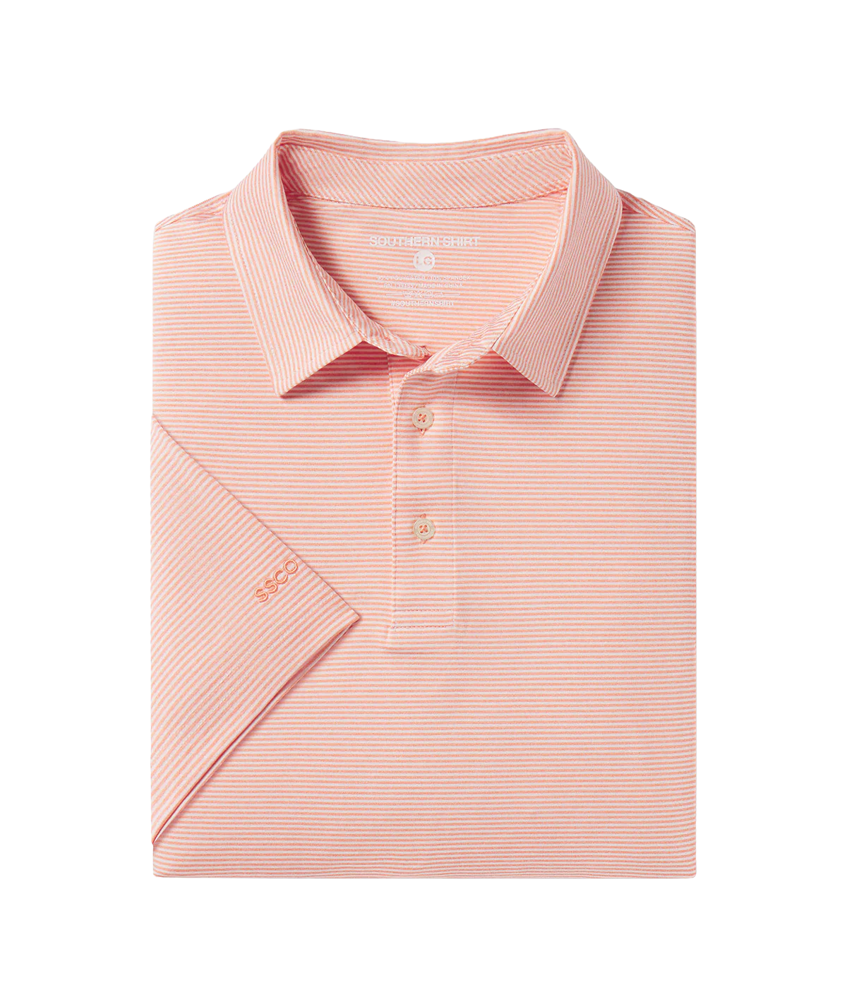 Heather Madison Polo- Flamingo