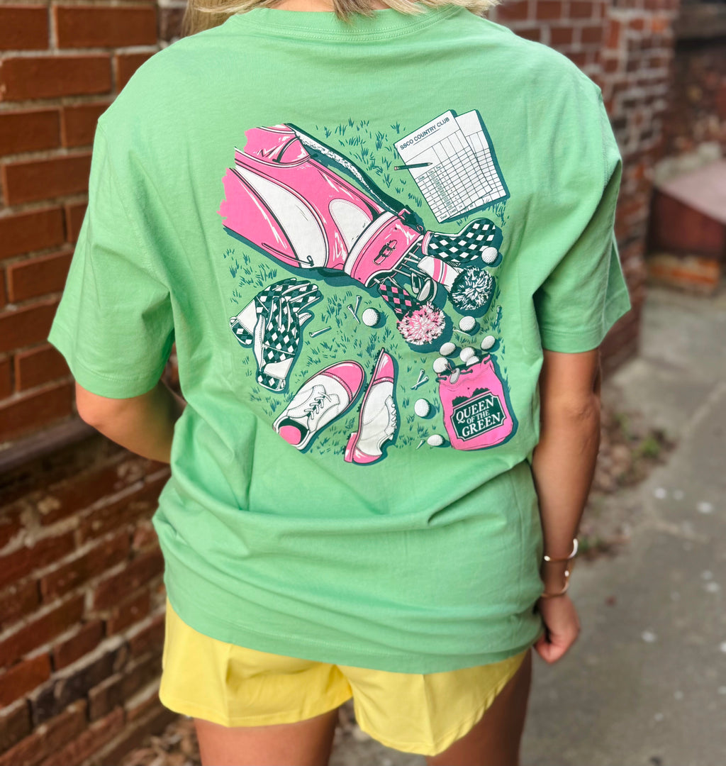 Queen of The Green SS Tee