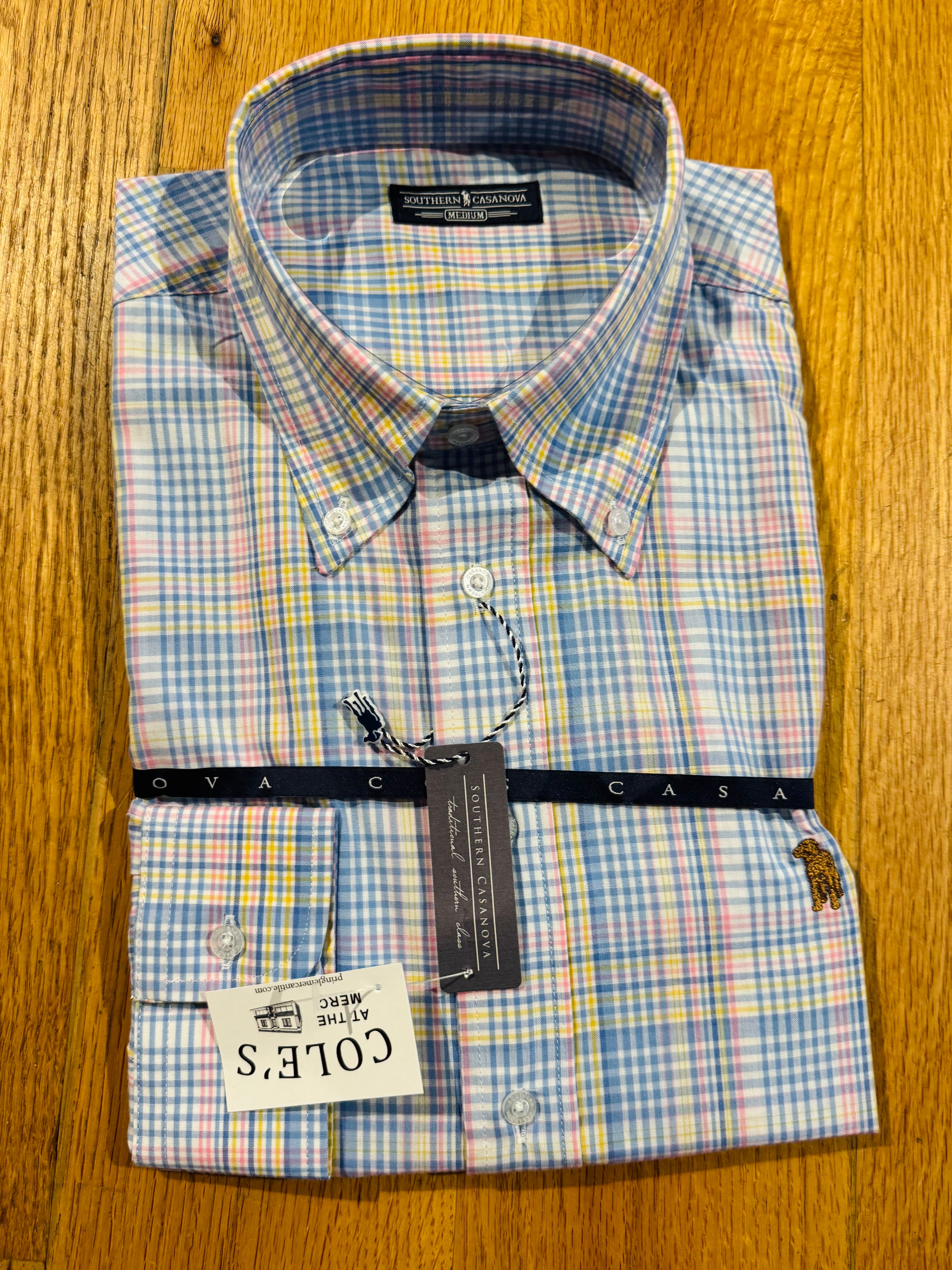 Button Down Weekender Plaid