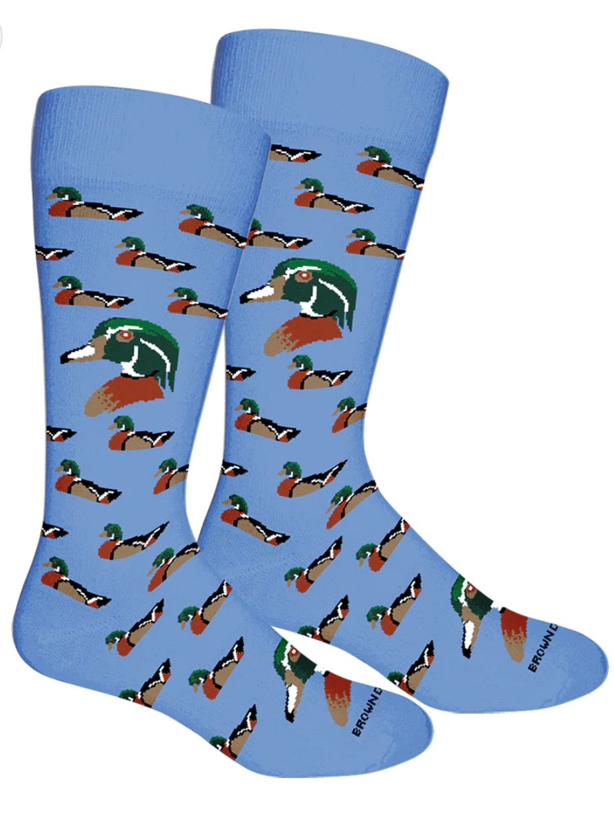 Wood Duck Sock