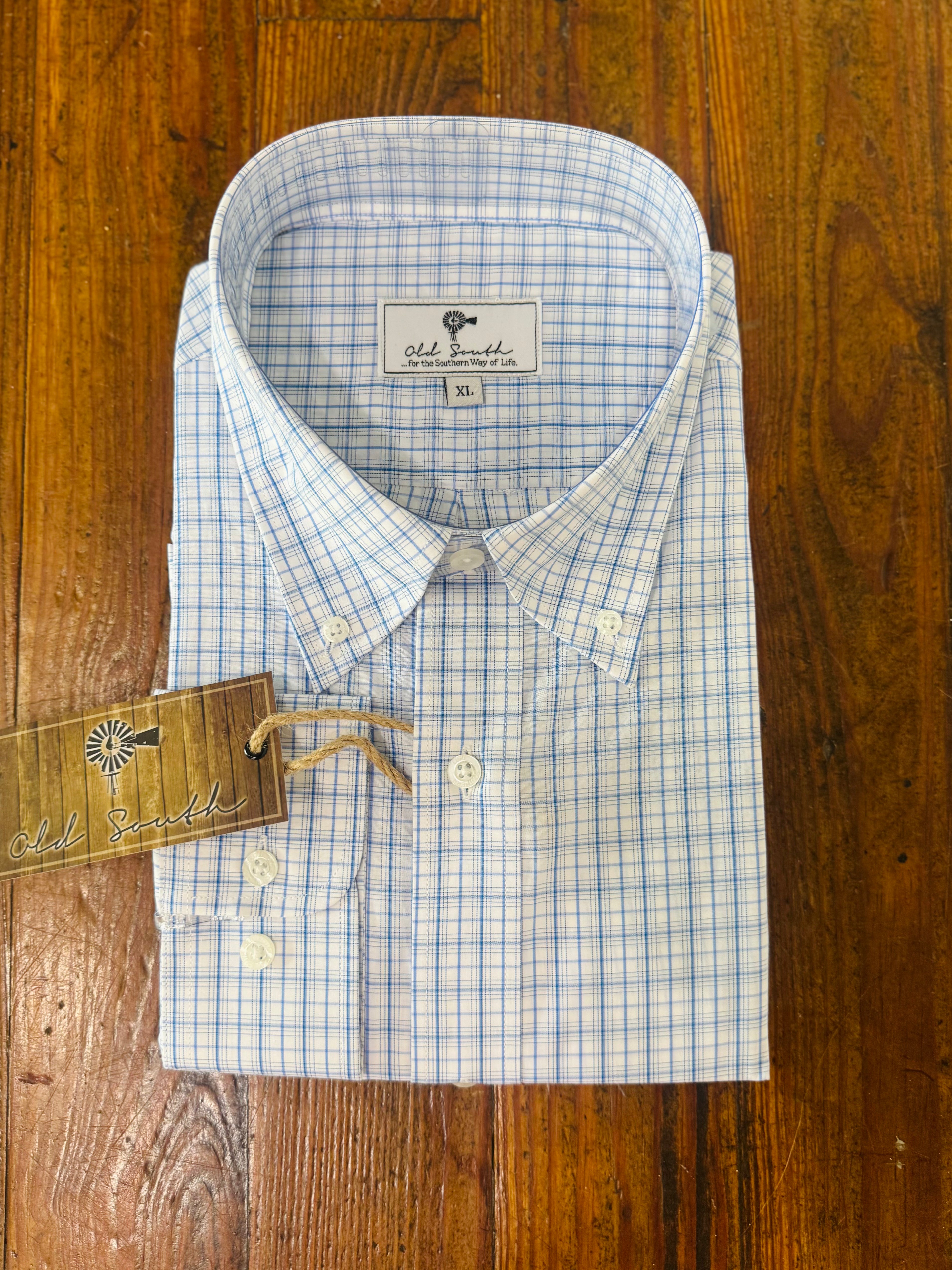 Bluebird  Button Down
