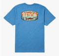 Grass Flat Azure Heather SS Tee