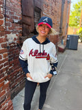 Atlanta Braves Cooperstown Whitewash Trifecta Shortstop Pullover