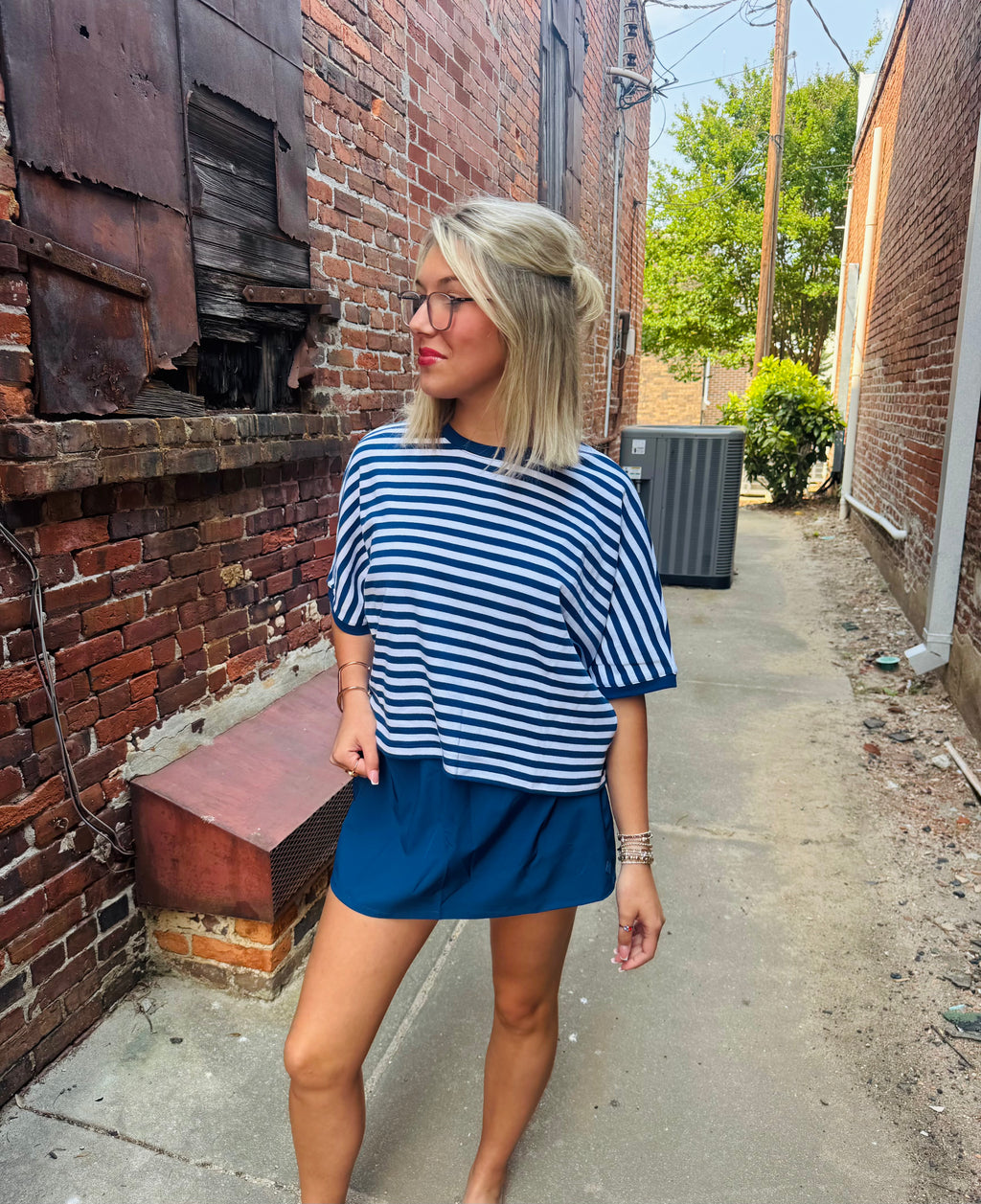 On The Line SS Top