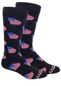 Georgia USA Navy Sock