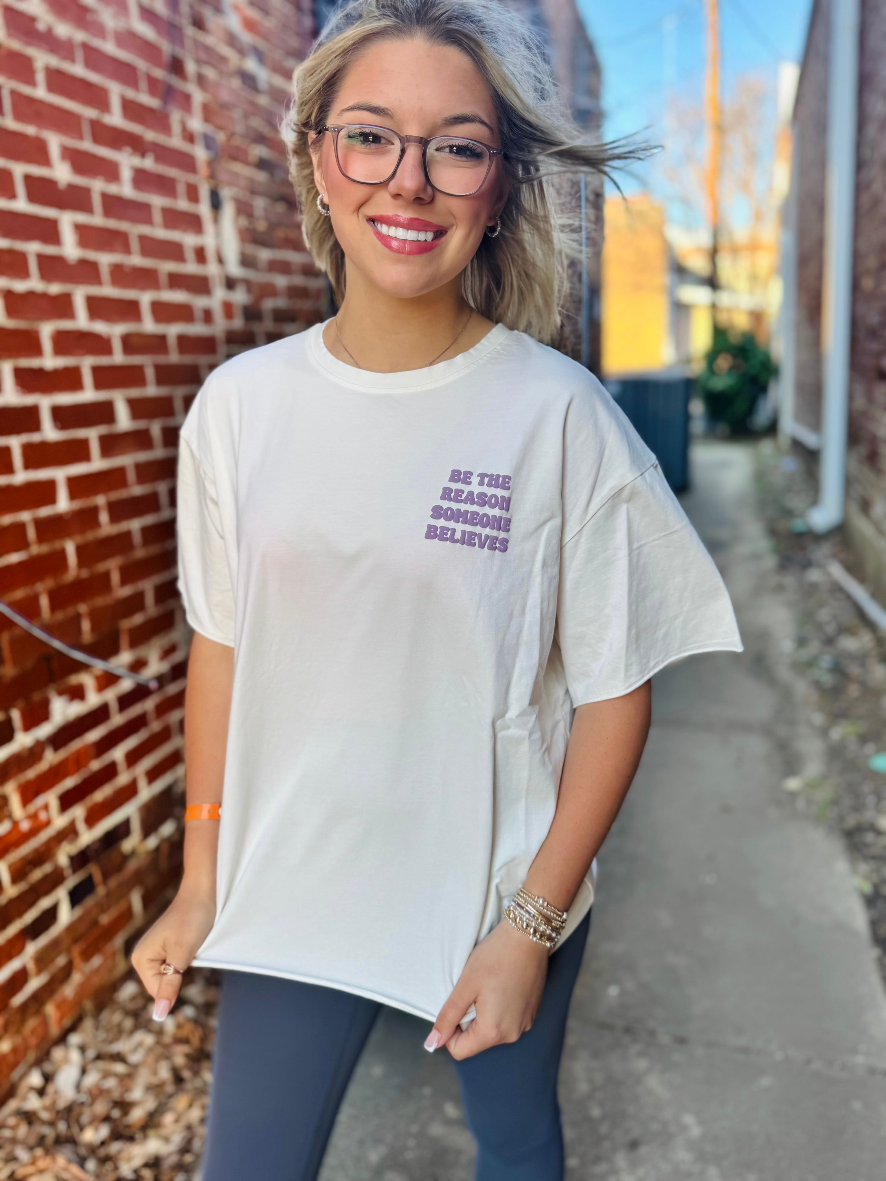 Goodness Of God Puff Print Wh Tee