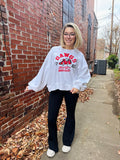 The Dawgs Balloon Pullover - White