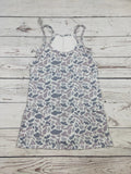 Womens Gray Camo Printed Athletic Dress