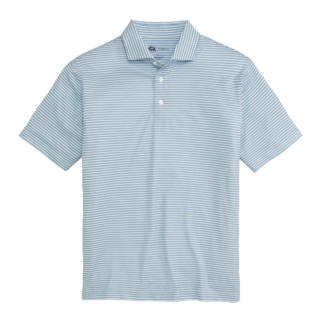 Guide Stripe Performance Pique Polo Endless Sky