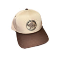 Georgia Peanuts 5 Panel Perf Hat- Brown & khaki