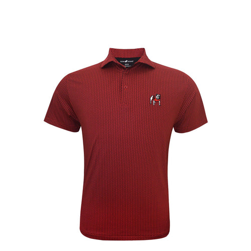 bamboo charcoal football weave polo