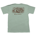 True American Heritage Farm SS Pocket Tee Heathered Sage