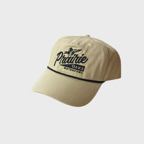 Pow7018 Black Rope Hat