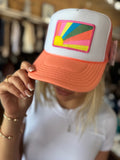 Foam Trucker Hat Bursting Sunshine