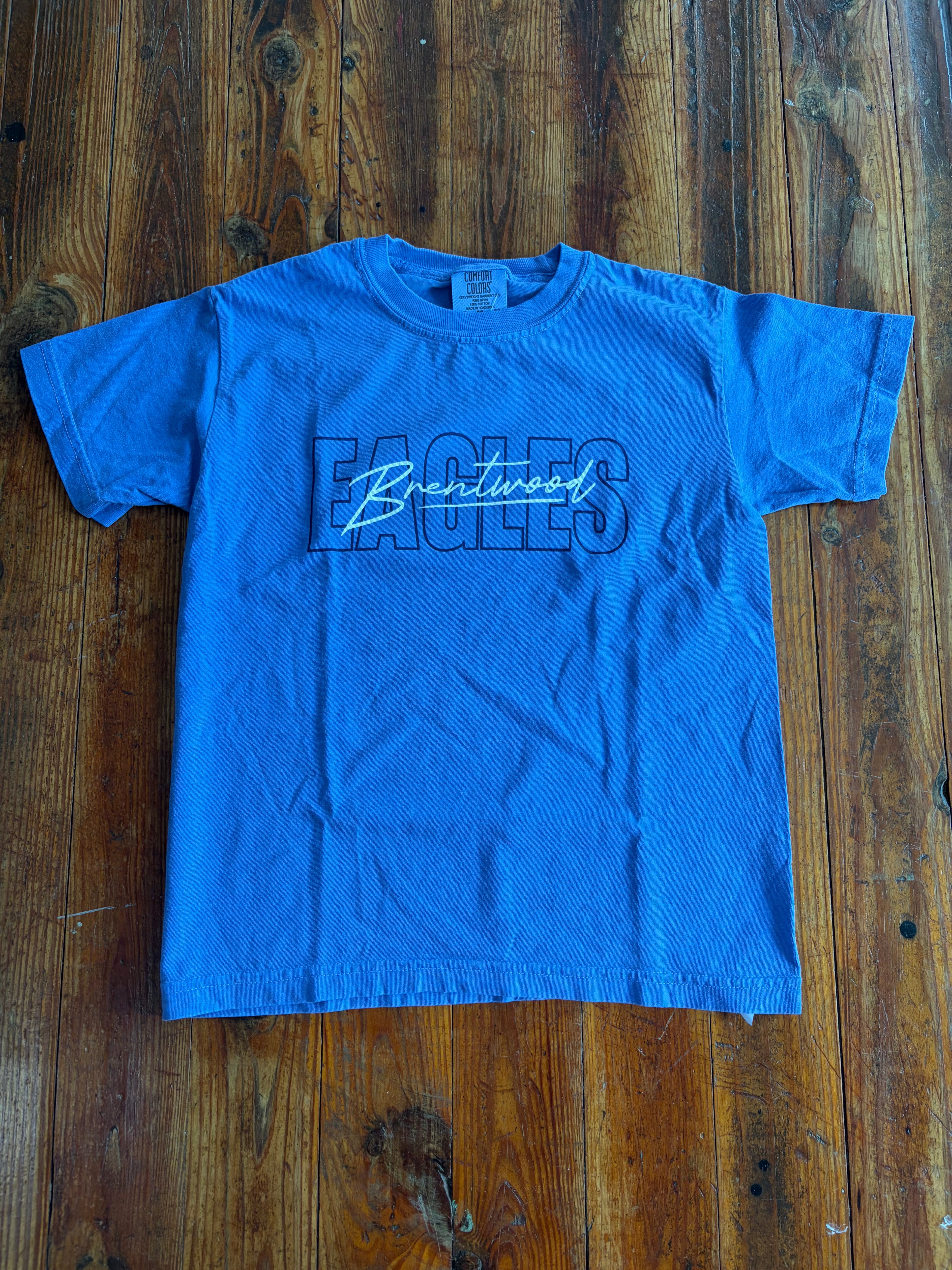 Youth Blue Brentwood CC Tee