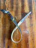 Youth WC Black & Gold Ribbon Belt