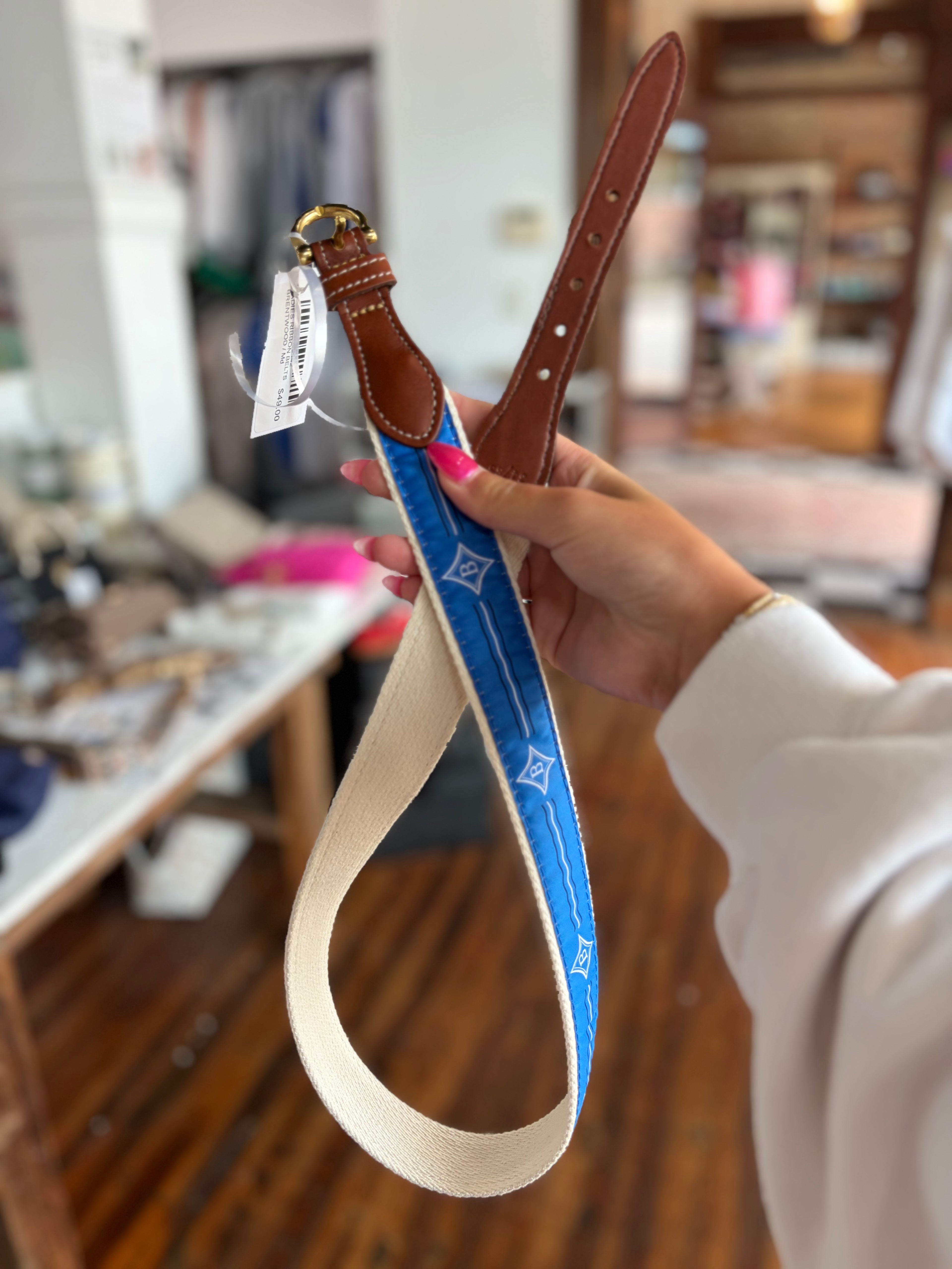 LADIES RIBBON BELTS BRENTWOOD