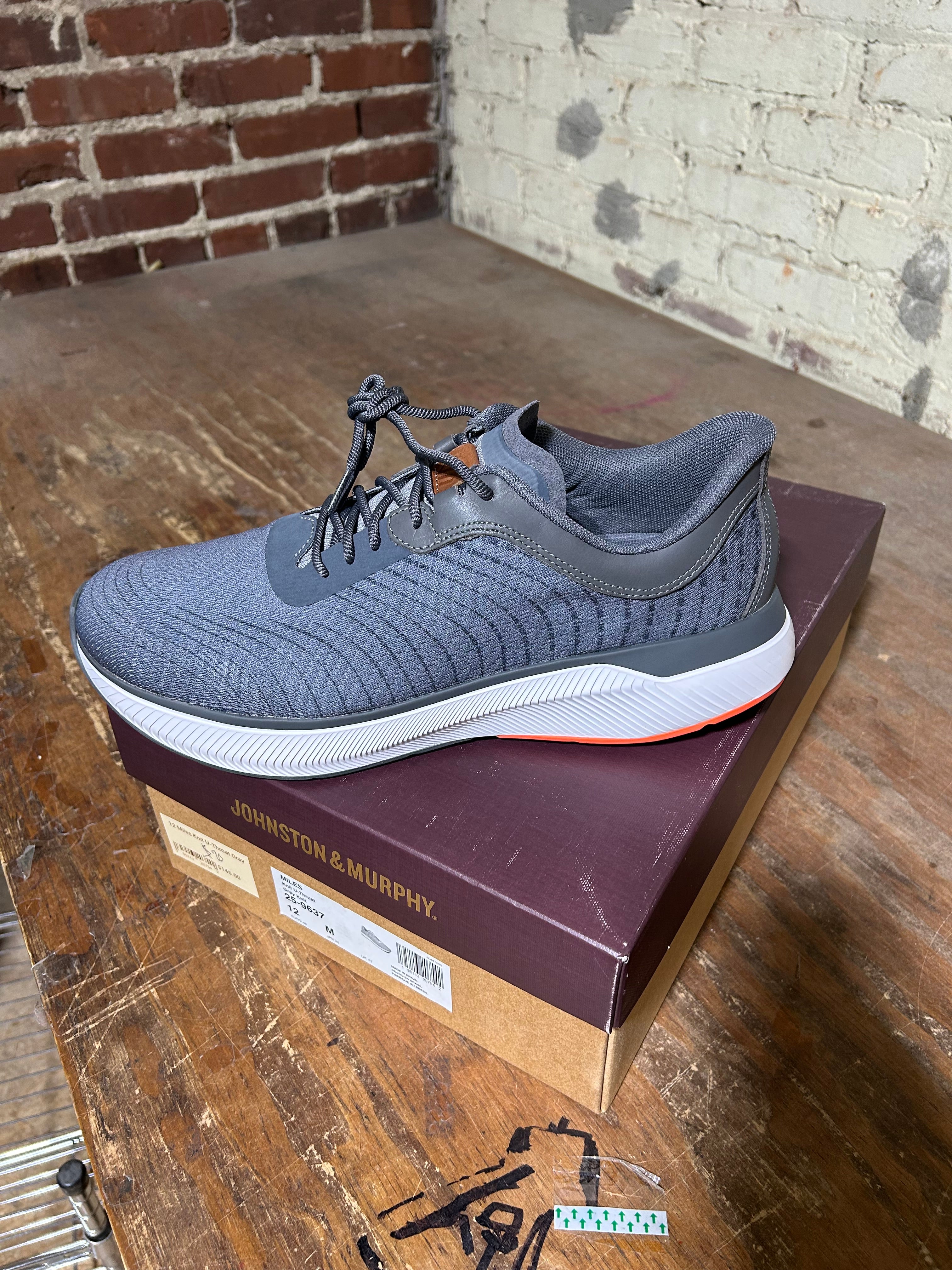 Miles Knit U-Throat Gray