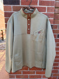 Bar Stitch Quarter Snap-Field Green