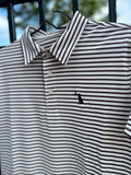 Edisto Polo Espresso/White