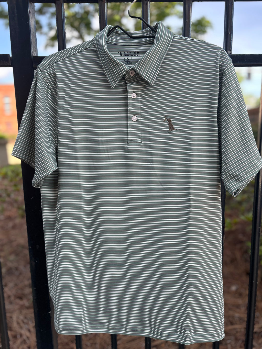 Surfside Polo Thyme/Olive/White