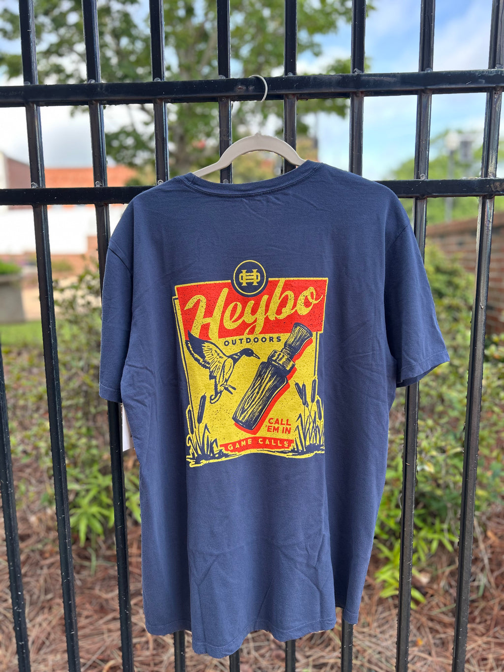 Duck Call Ad Tee - Sargasso Sea