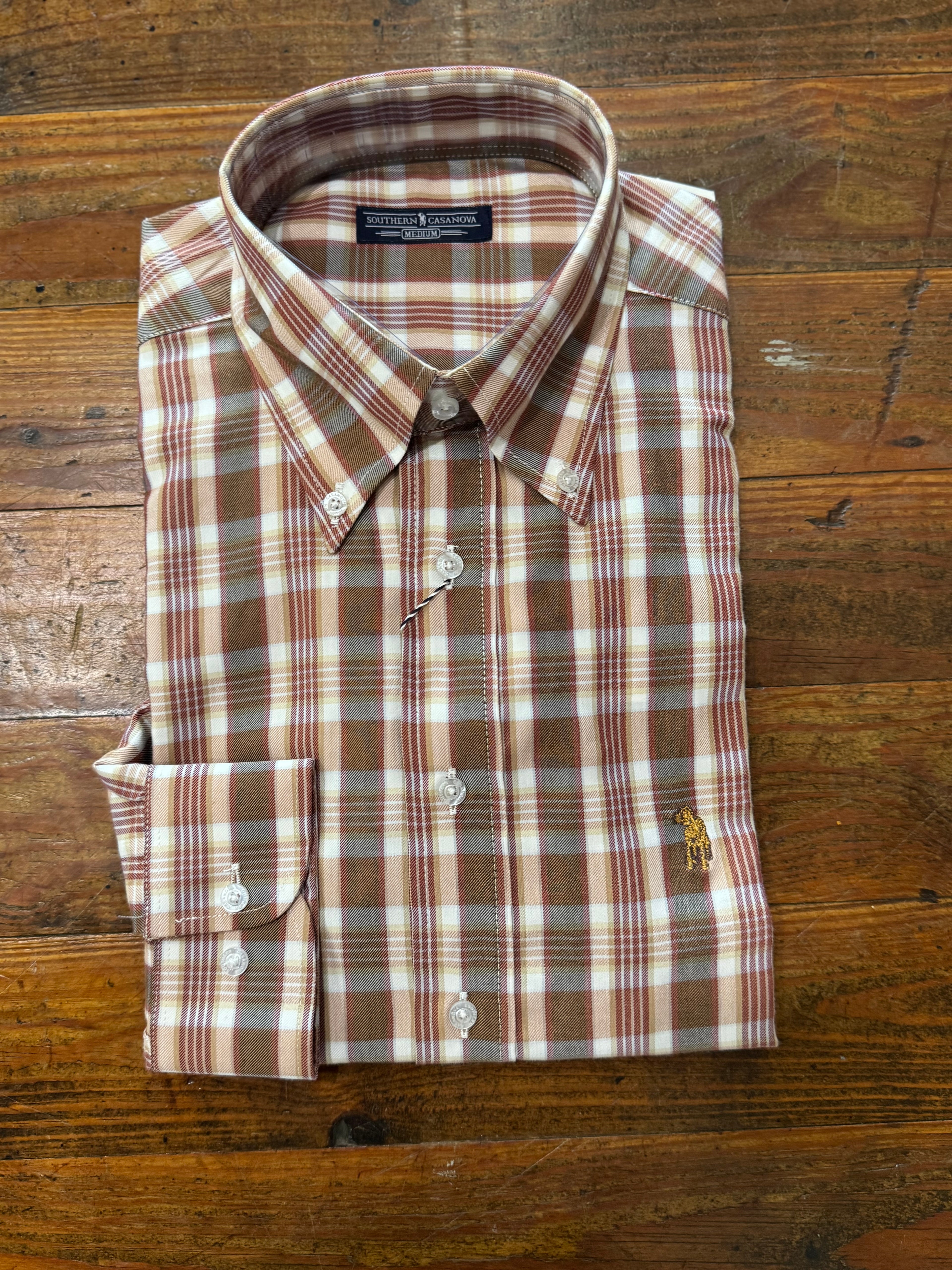 Outpost Plaid  Button Down
