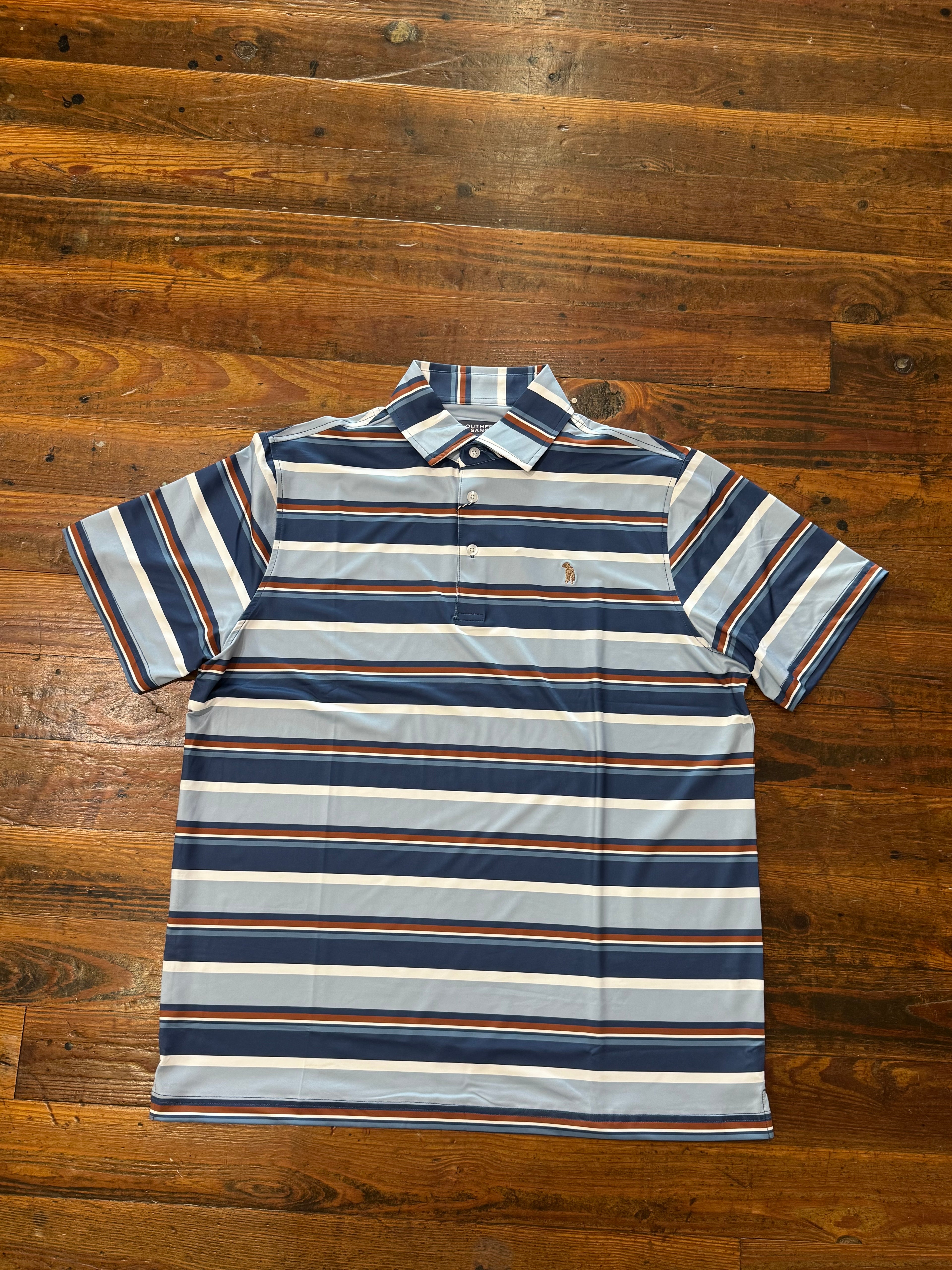 Woodlot Stripe Polo