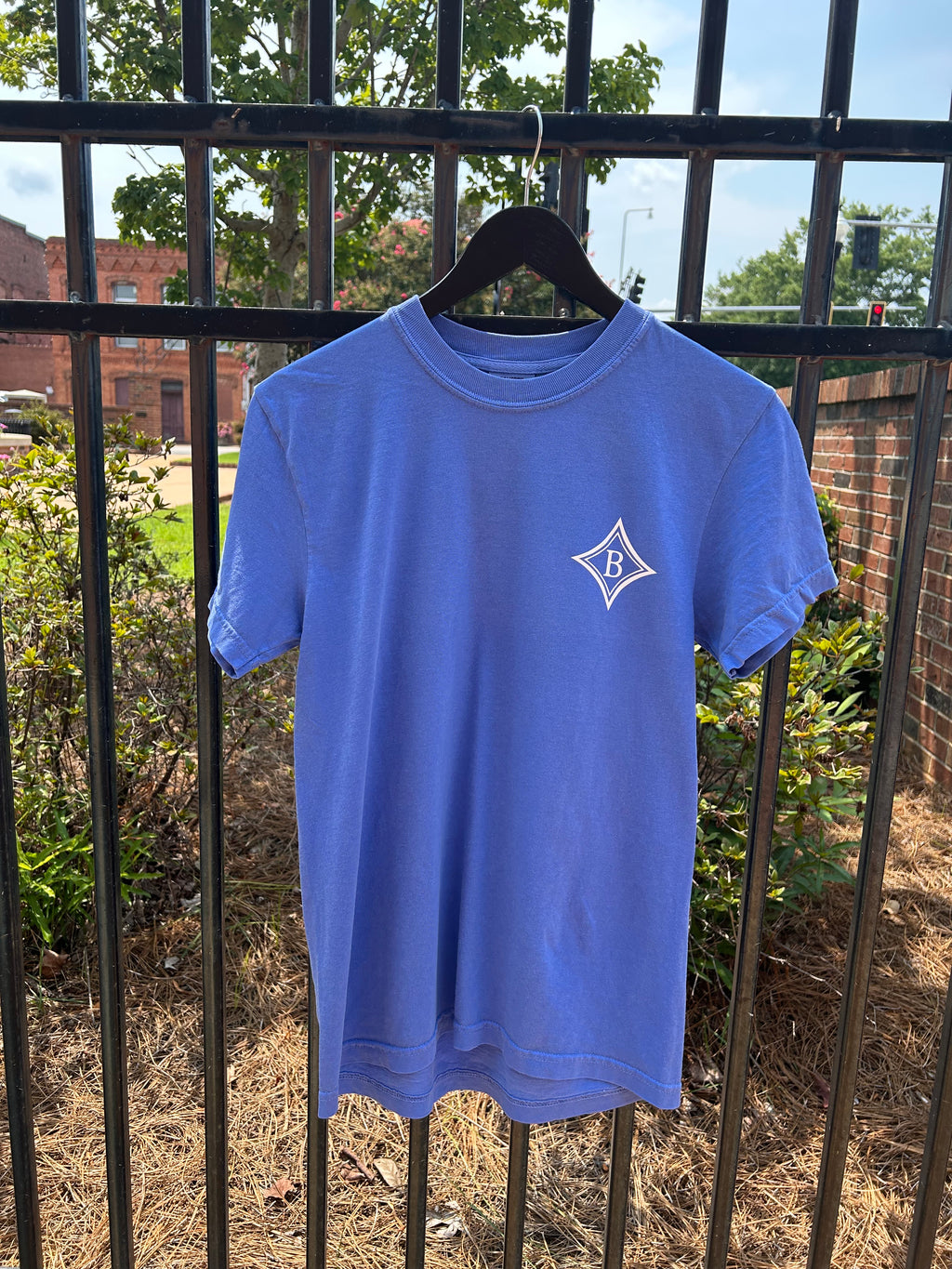 Brentwood Eagles Flo Blue Comfort Color Tee