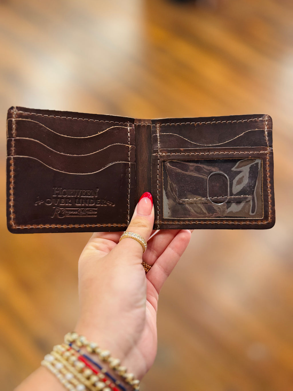 Horween Bi-Fold Wallet W/O Shot Shell