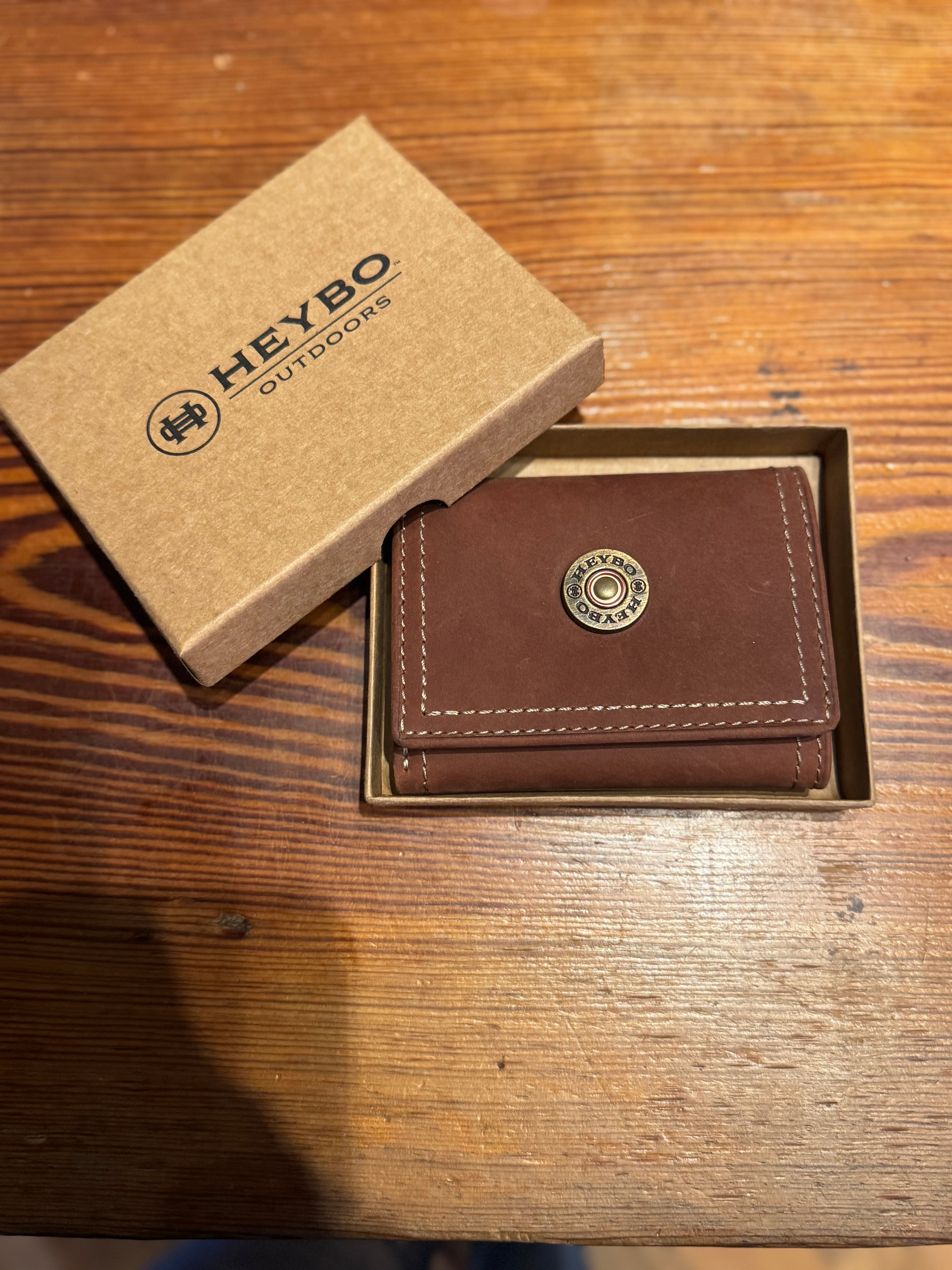 Heybo Tri-Fold Wallet - Leather