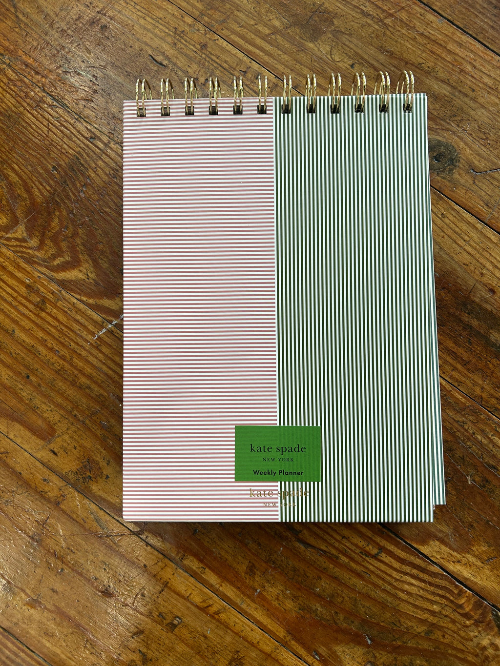 Weeky List Pad, Petite Stripe