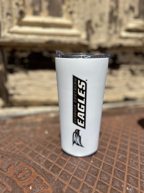 18oz Soft Touch Tumbler White