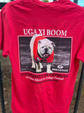 UGA Here Comes Boom-Red Comfort Color
