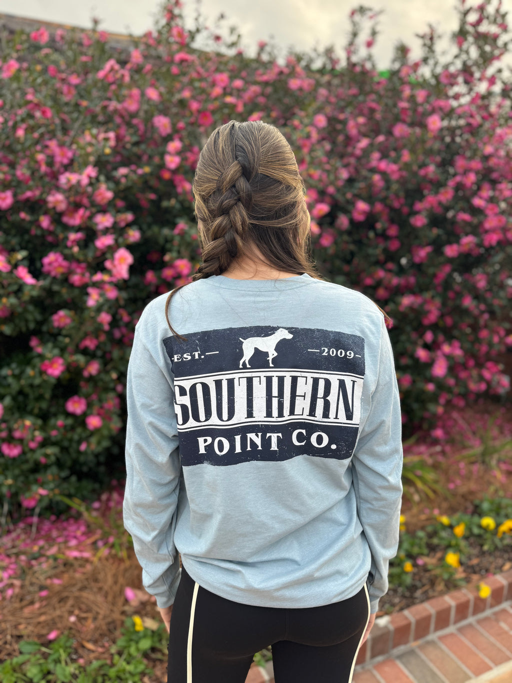 Vintage LS Pocket Tee Mountain Spring