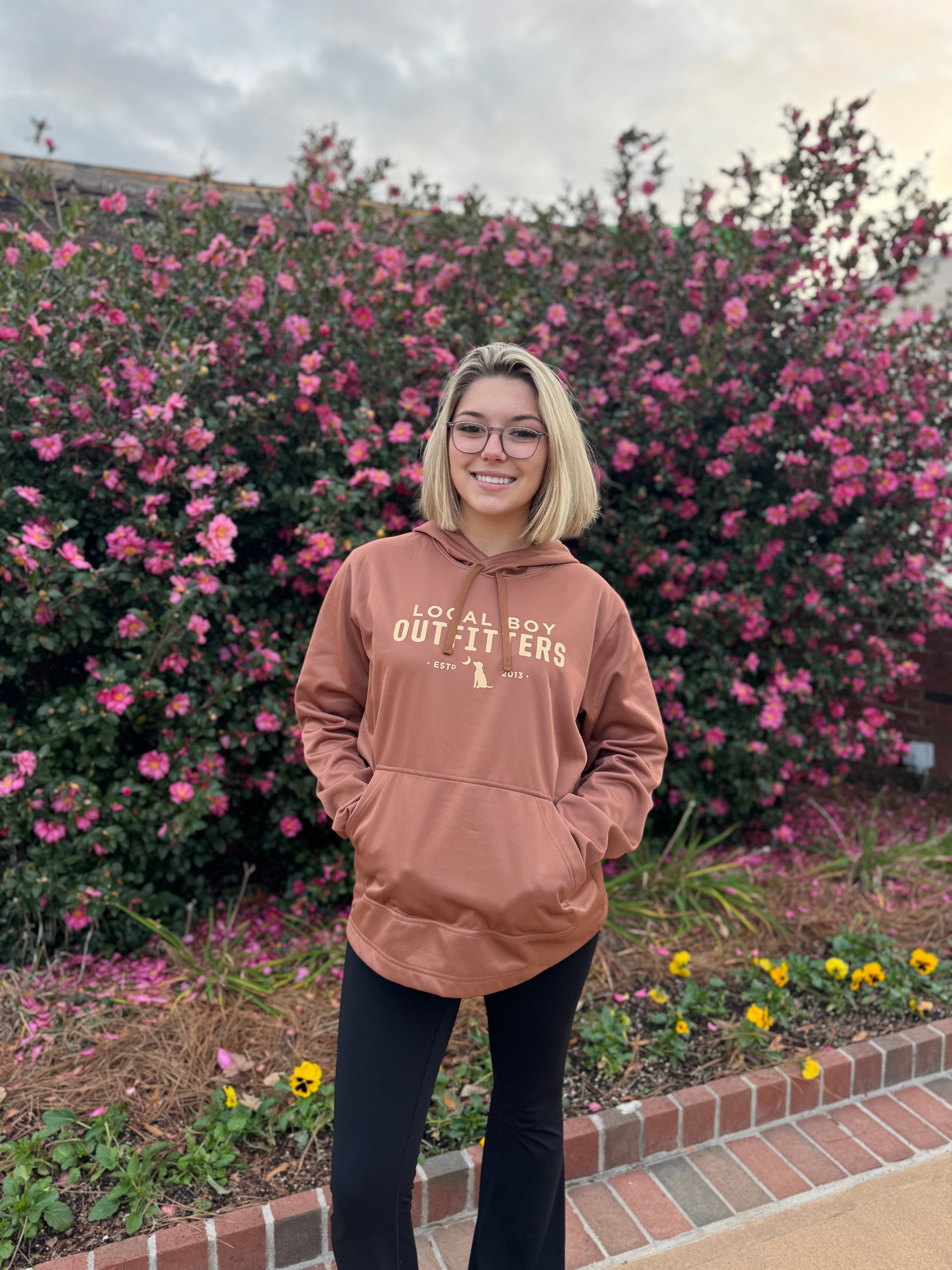 Clay Poly Fleece Hoodie