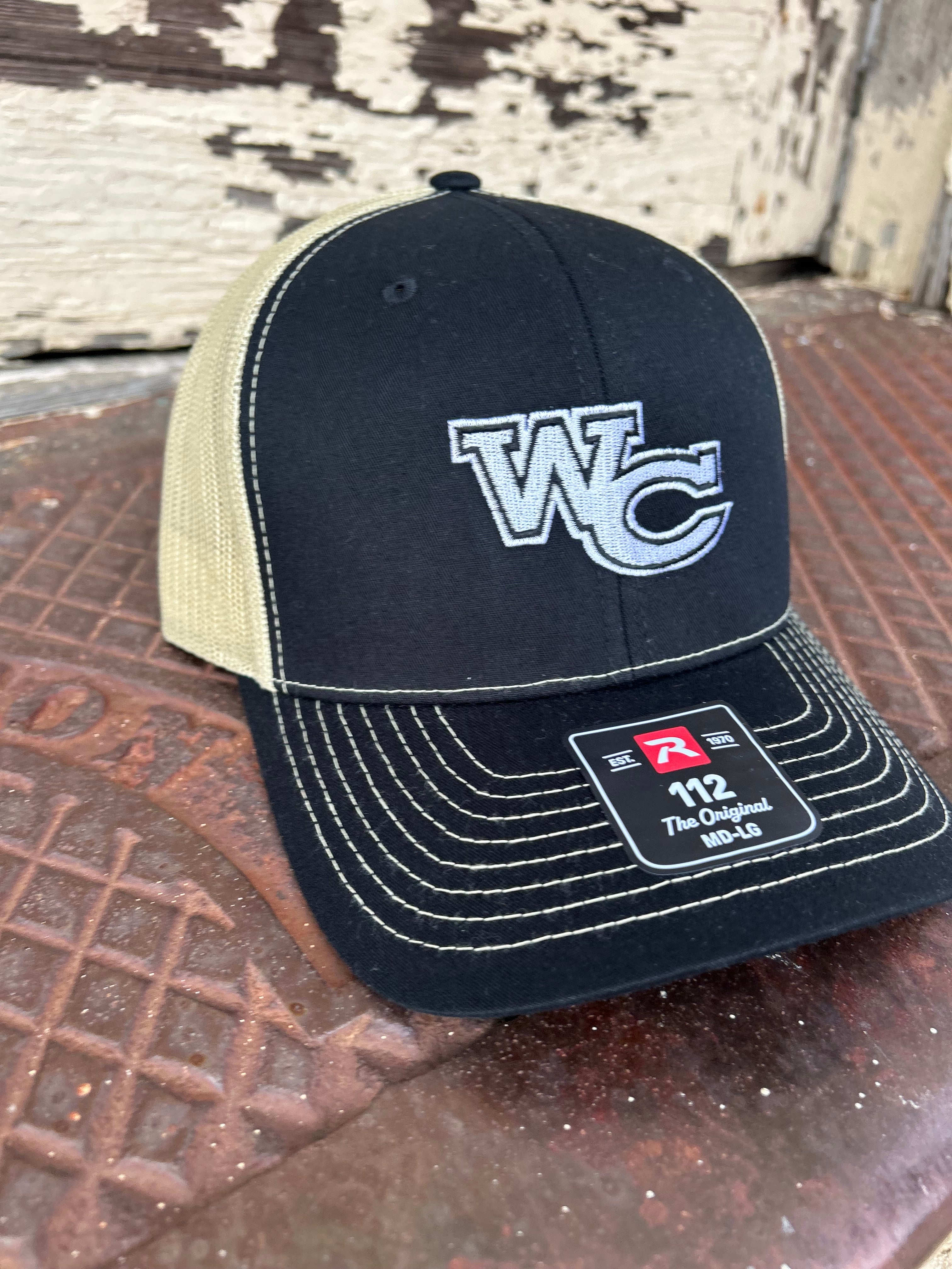 Waco Richardson 112 Hat - Black/Vegas Gold
