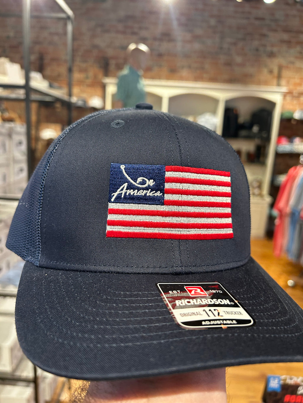 Hooked On America Trucker Hat