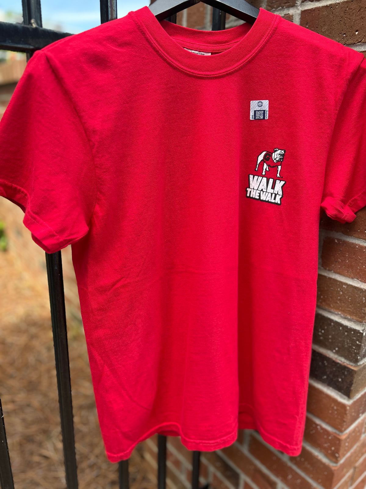 Adult UGA Dawg Walk Comfort Colors-Red
