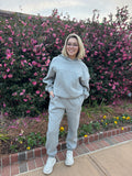 Cozy Hoodie & Jogger Set - Grey