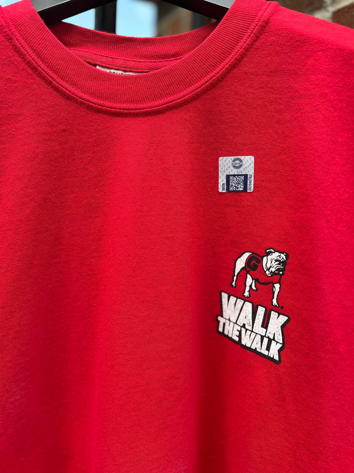 Adult UGA Dawg Walk Comfort Colors-Red