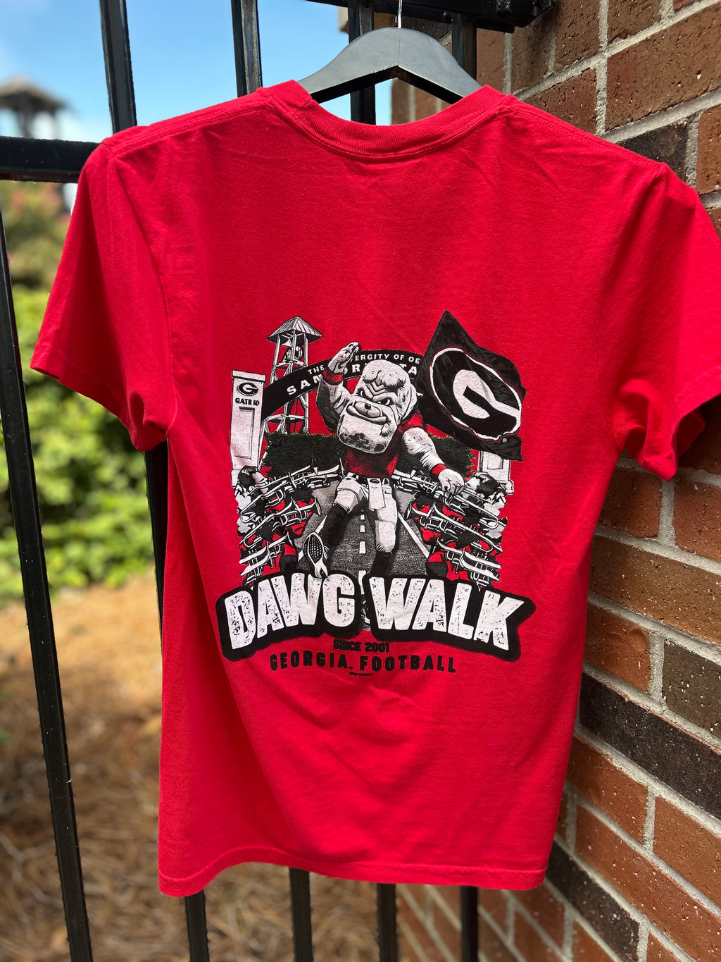 Adult UGA Dawg Walk Comfort Colors-Red