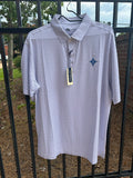 Brentwood Emb. Gameday Printed Performance Polo White