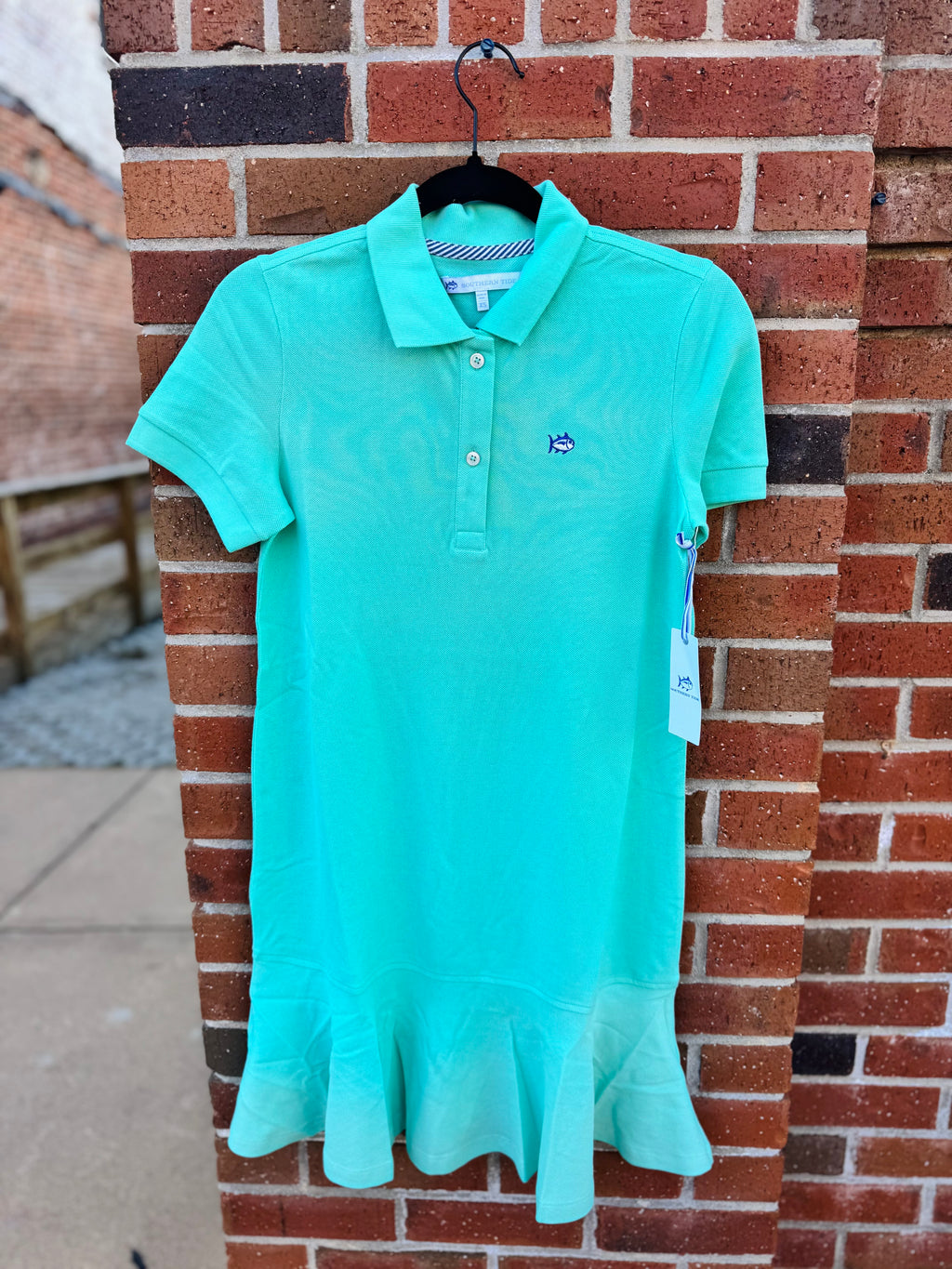 W Skipjack Dropwaist Polo Dress Gulf Shore